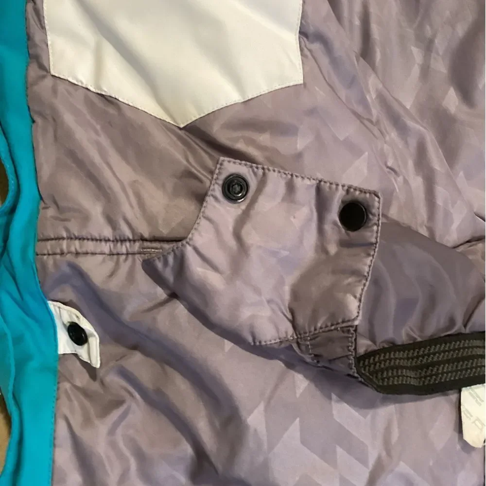 Obermeyer Girls' Extra Large‎ (would fit women small), Teal Coat